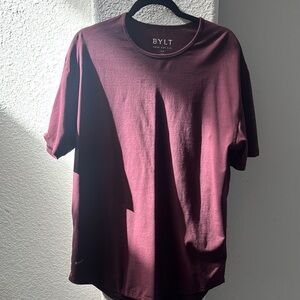 Bylt Men's Burgundy T-Shirt